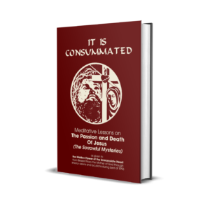 It Is Consummated - Meditative Lessons on The Passion and Death of Jesus (The Sorrowful Mysteries)